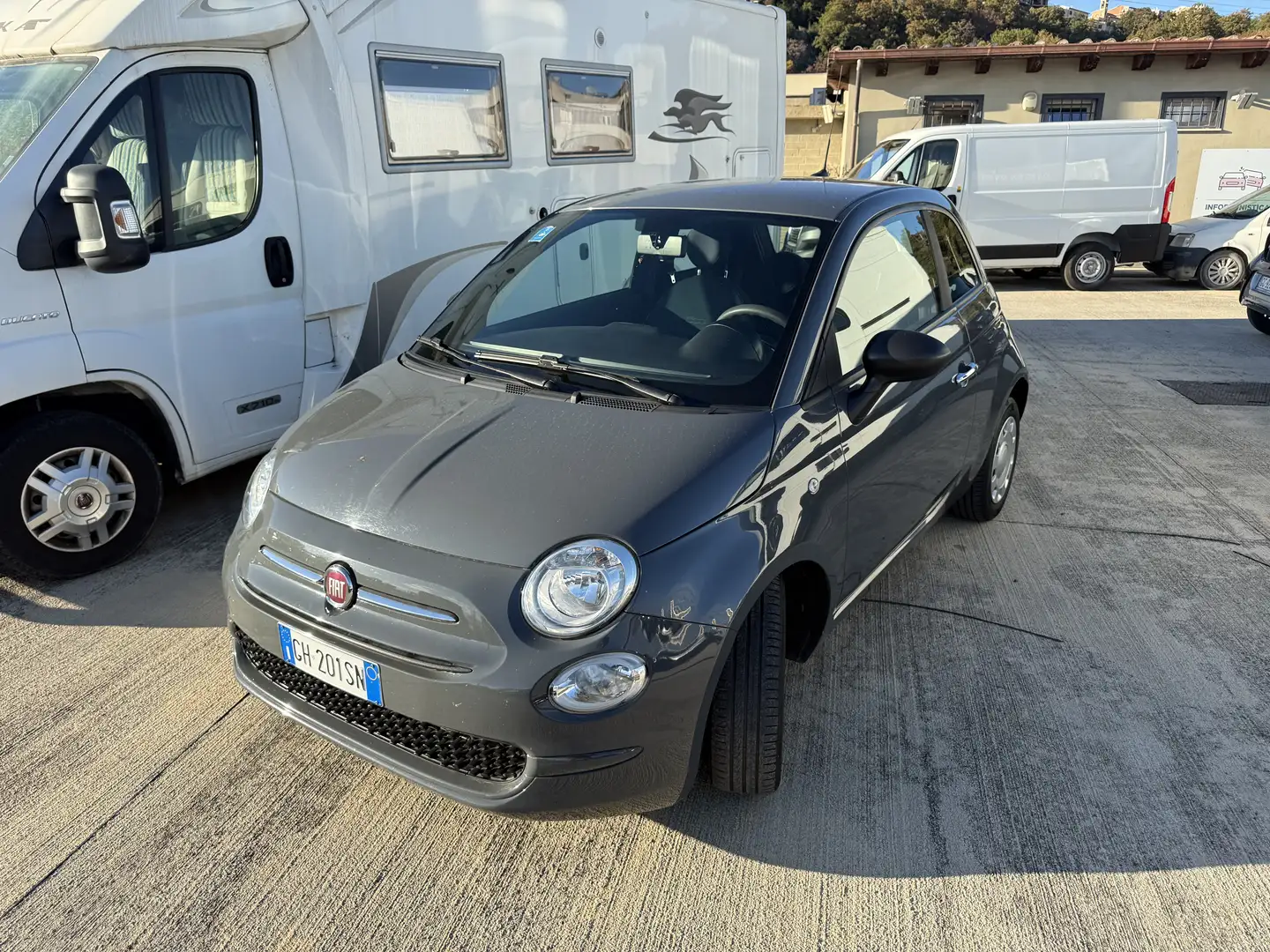 Fiat 500 500 III 2015 1.0 hybrid 70cv Gris - 1
