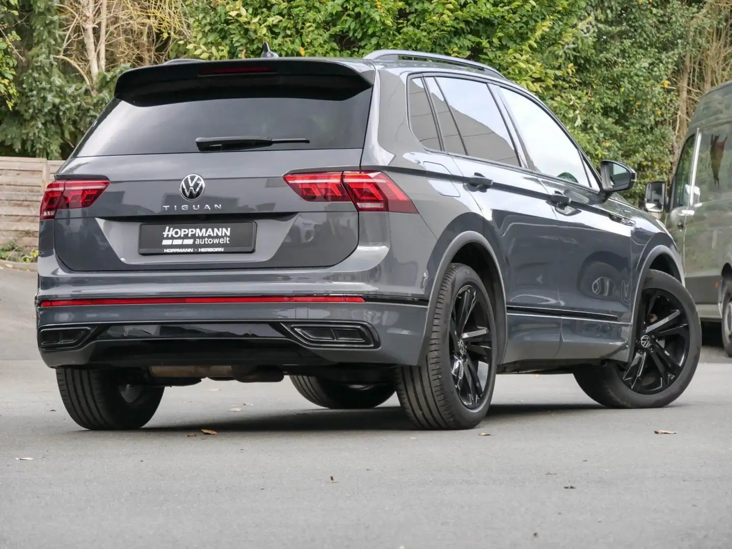 Volkswagen Tiguan 2.0 TDI R-Line AHK IQ.Light Rear View Gris - 2