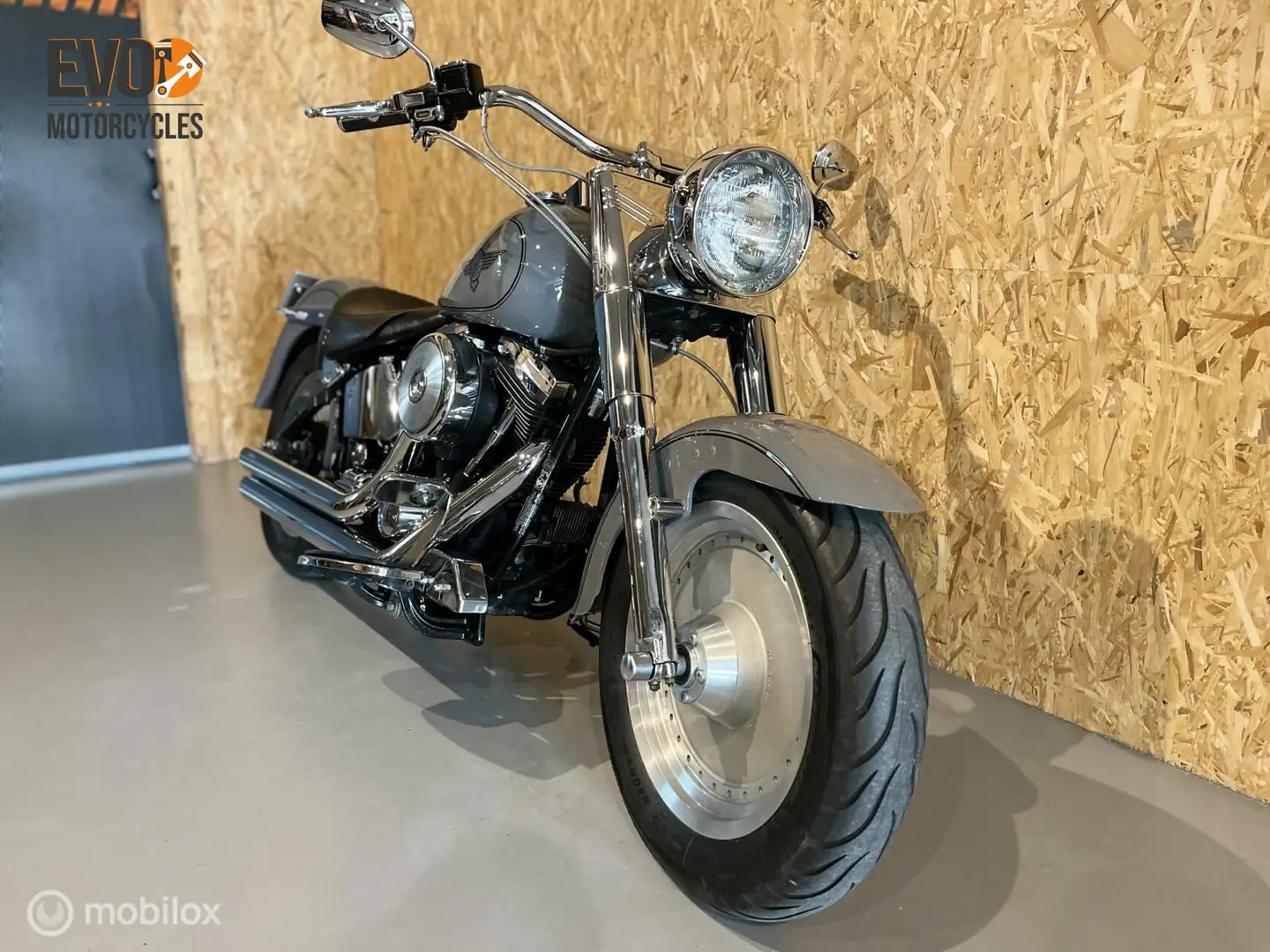 Harley-Davidson Fat Boy FLSTF Grijs - 2