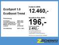 Ford EcoSport 1.0 EcoBoost Trend KlimaA W-Paket PDC Negro - thumbnail 4