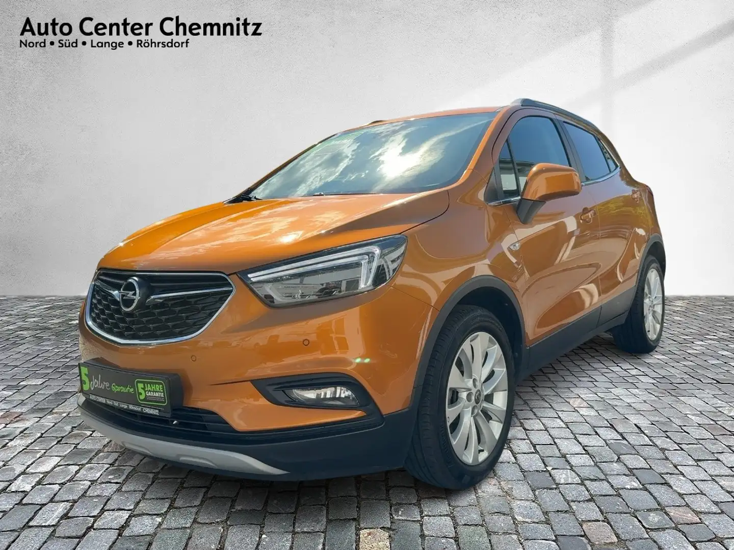 Opel Mokka X 1.4 Innovation 4x4 LED/Navi/SHZ/LHZ/PDC Orange - 2