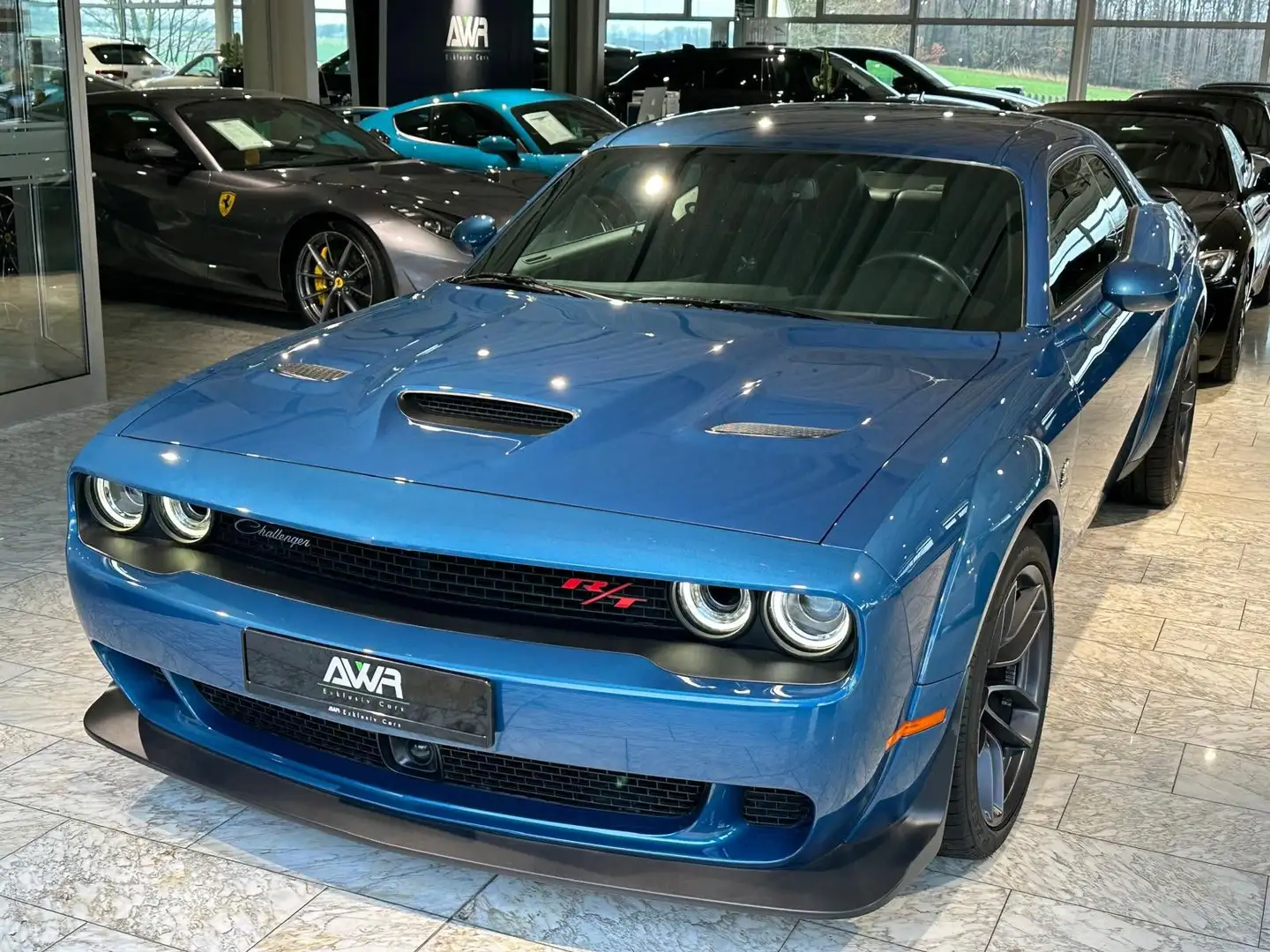 Dodge Challenger R/T SCAT-PACK WIDEBODY*UNFALLFREI*LPG Blau - 2