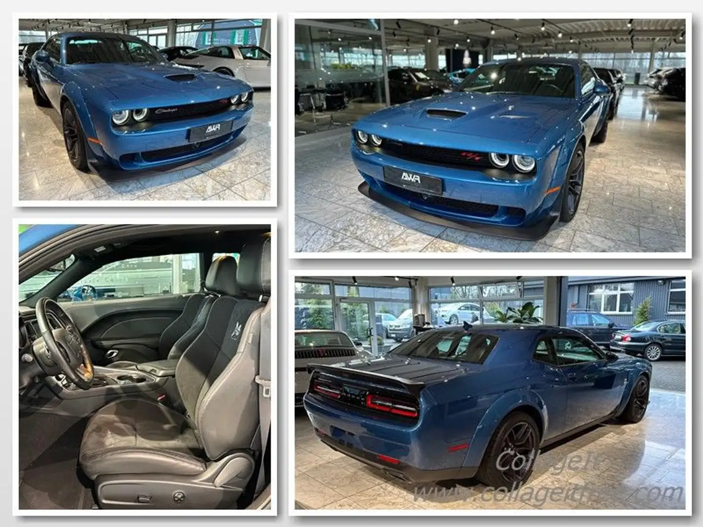 Dodge Challenger R/T SCAT-PACK WIDEBODY*UNFALLFREI*LPG Blau - 1