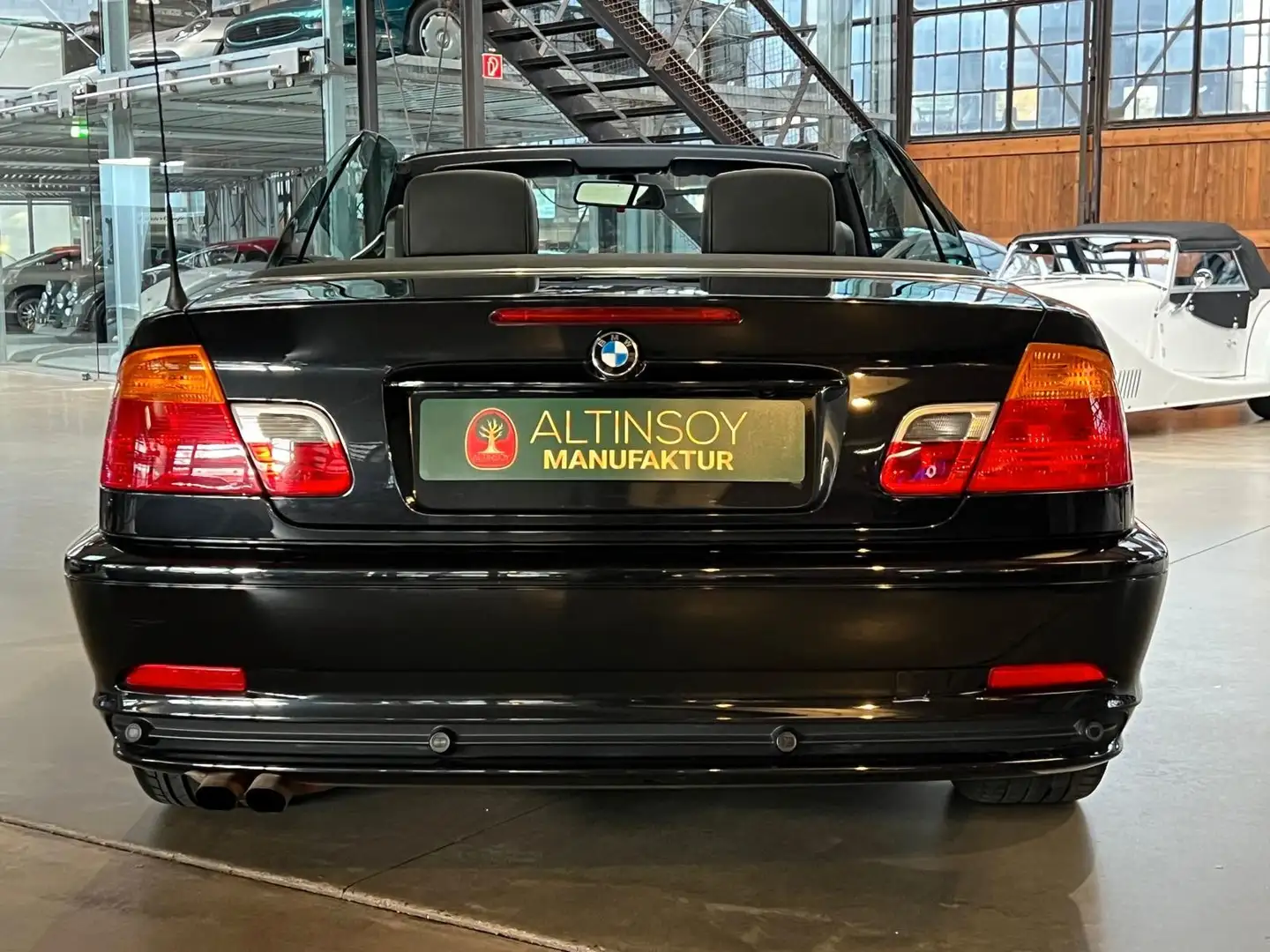 BMW 323 ci Cabrio .original 33500 km.Hardtop Noir - 2