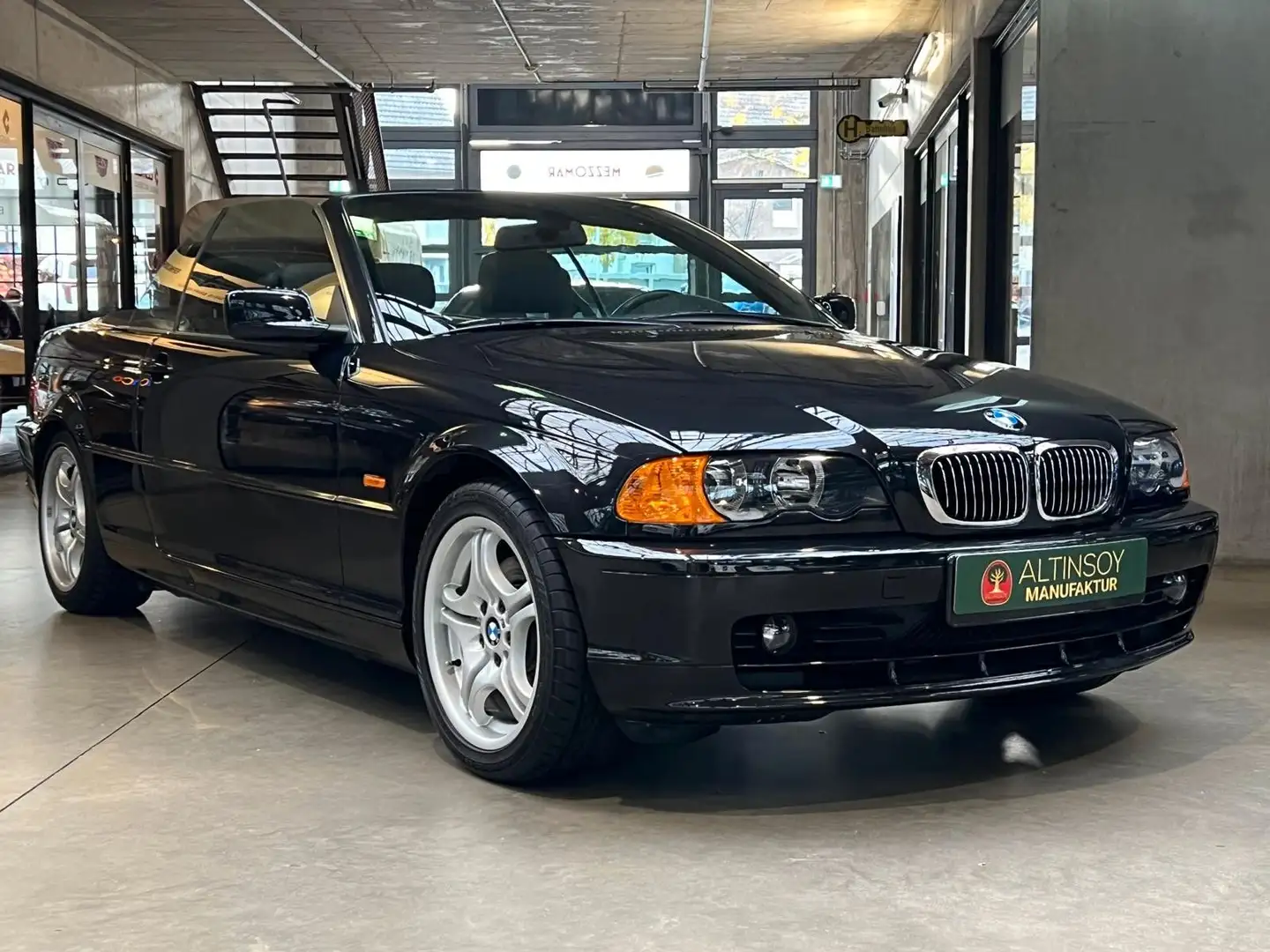 BMW 323 ci Cabrio .original 33500 km.Hardtop Noir - 1