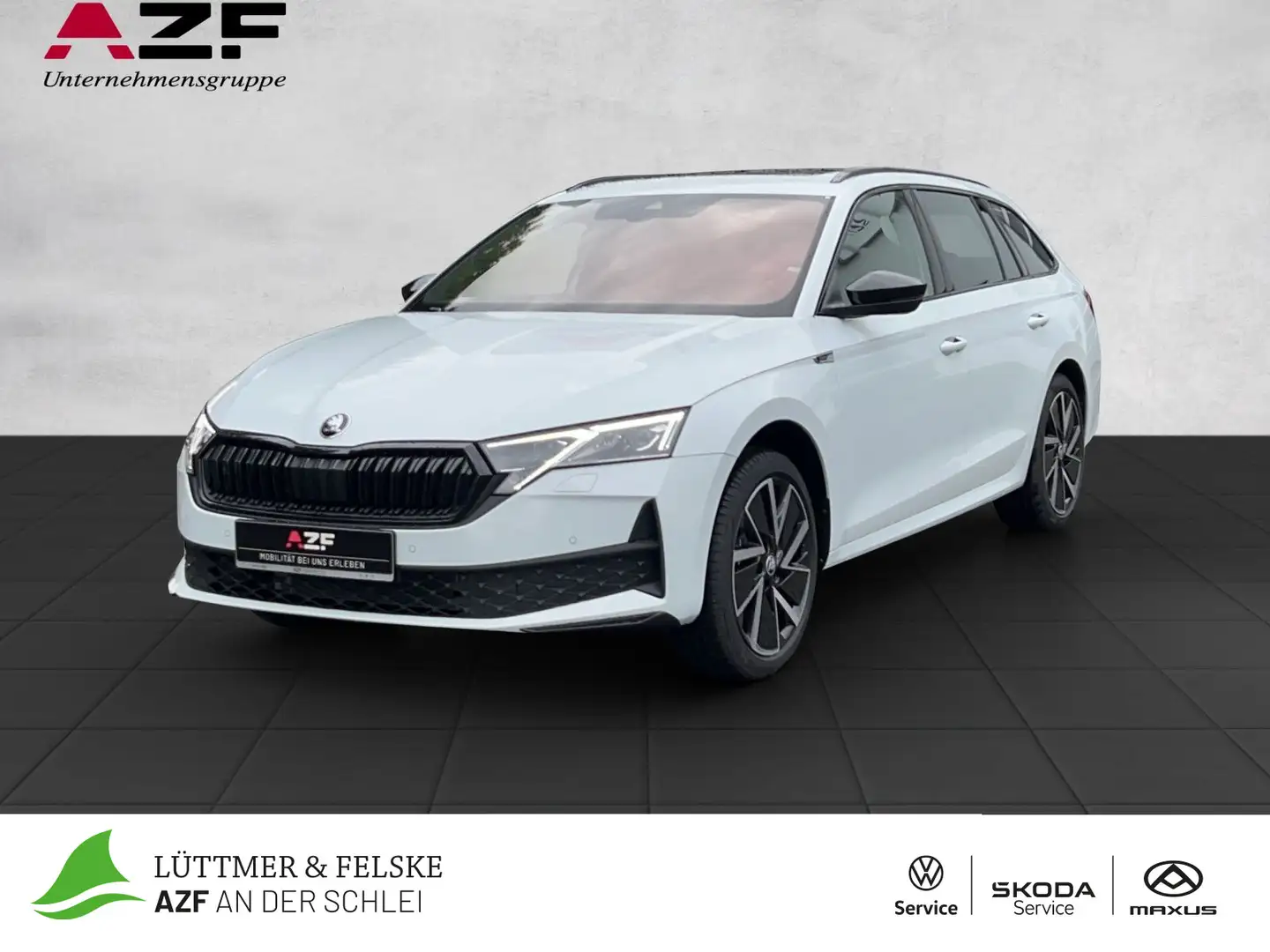 Skoda Octavia Combi Sportline 1.5 TSI DSG Weiß - 1