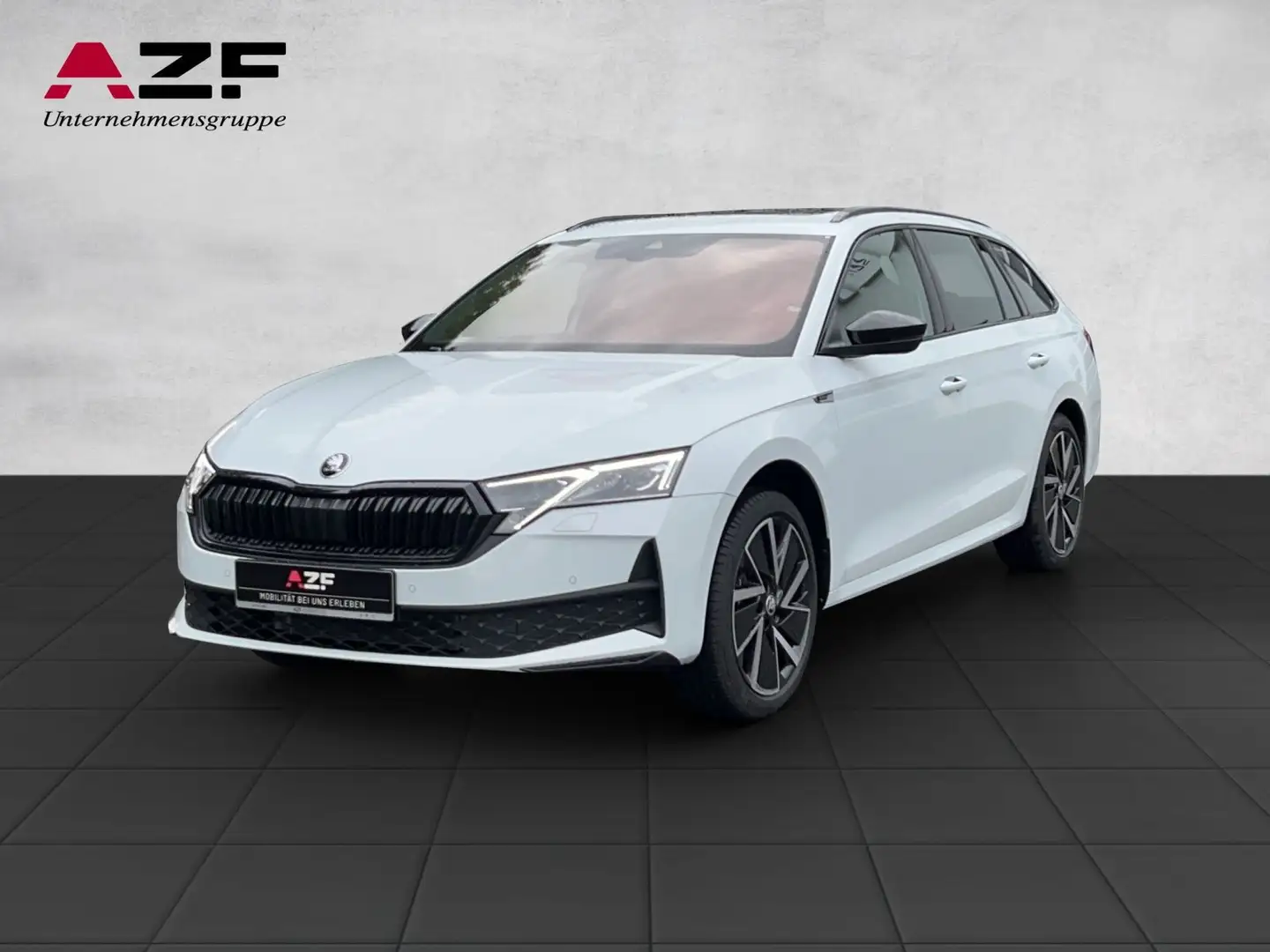 Skoda Octavia Combi Sportline 1.5 TSI DSG Weiß - 2