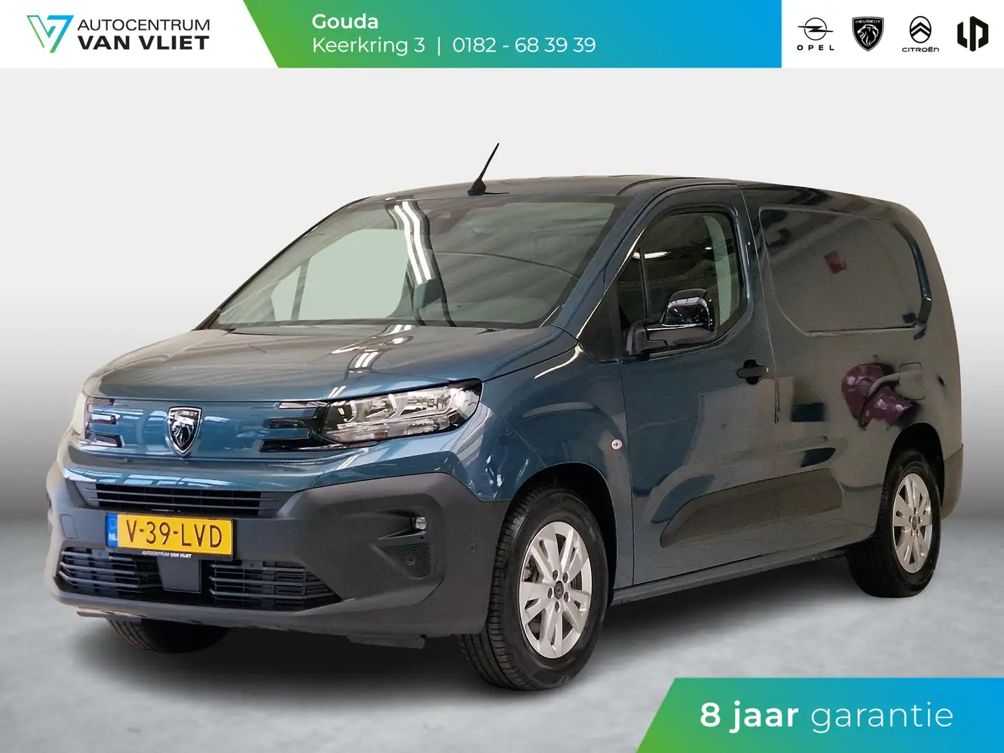 Peugeot Partner e-Partner L2 50 kWh | 8 jaar garantie | Pakket Com Blauw - 1