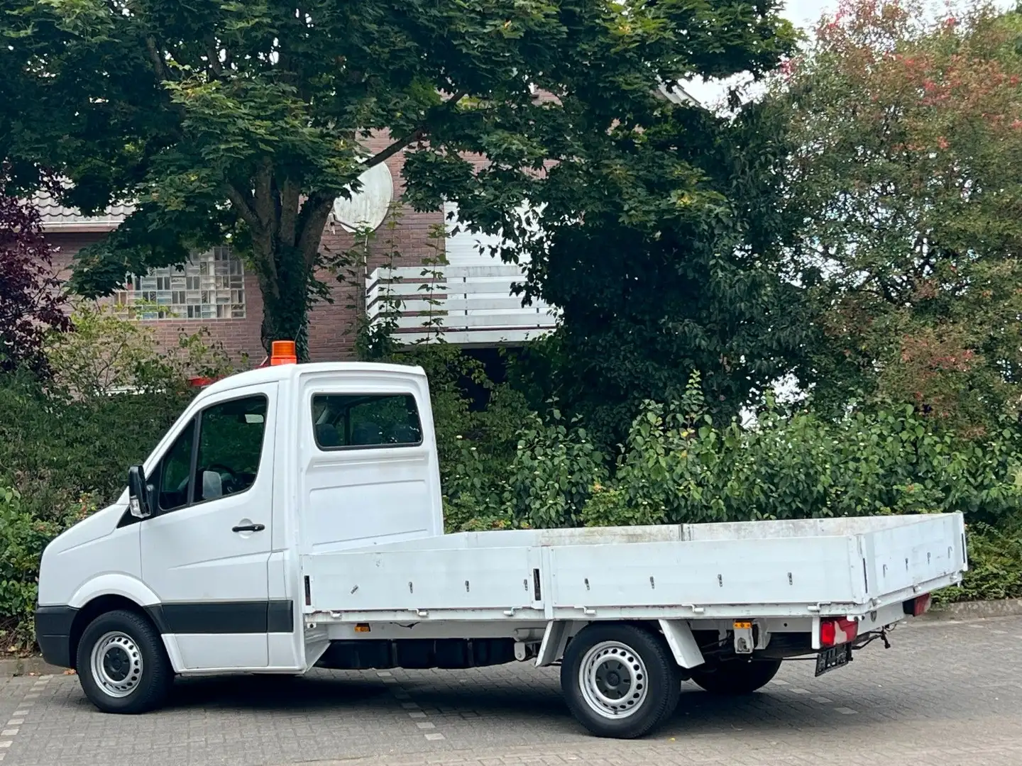 Volkswagen Crafter 2.5 Tdi 80 Kw Pritsche Klima Tempomat Weiß - 2