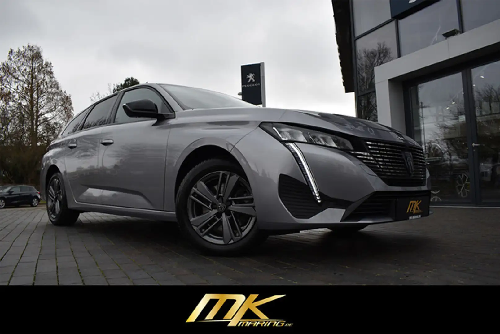 Peugeot 308 SW ALLURE PT 130 EAT8*CARPLAY*MATRIX*FACELIF Zilver - 2