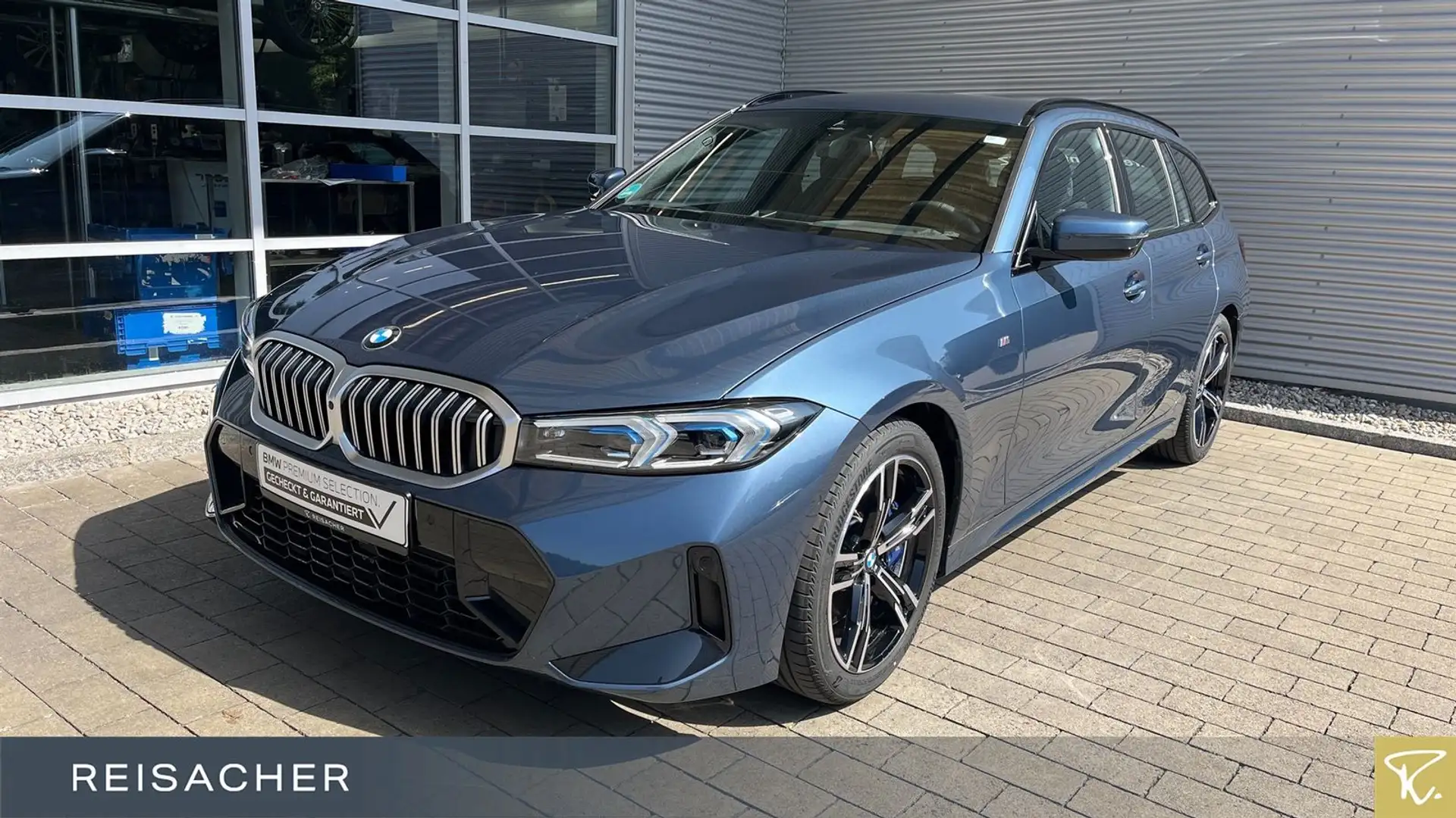 BMW 320 i M-Sport Navi AHK HUD 360° 18" HiFi Blau - 1