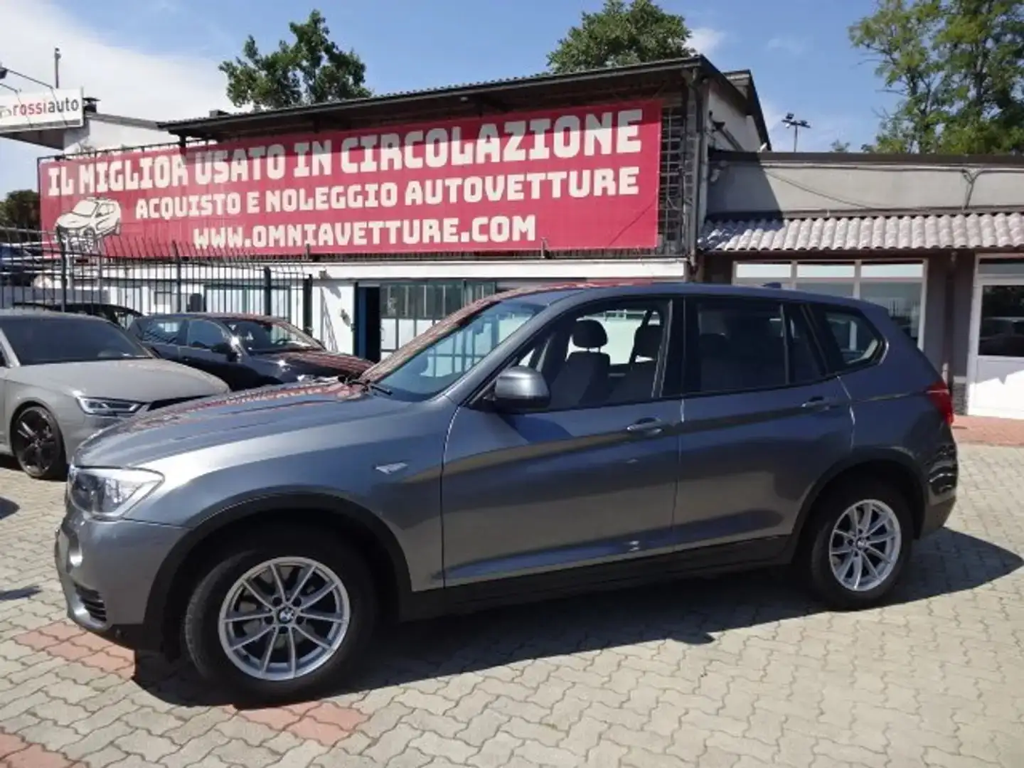 BMW X3 XDRIVE 20D AUTOMATICO Euro 6 Grigio - 1