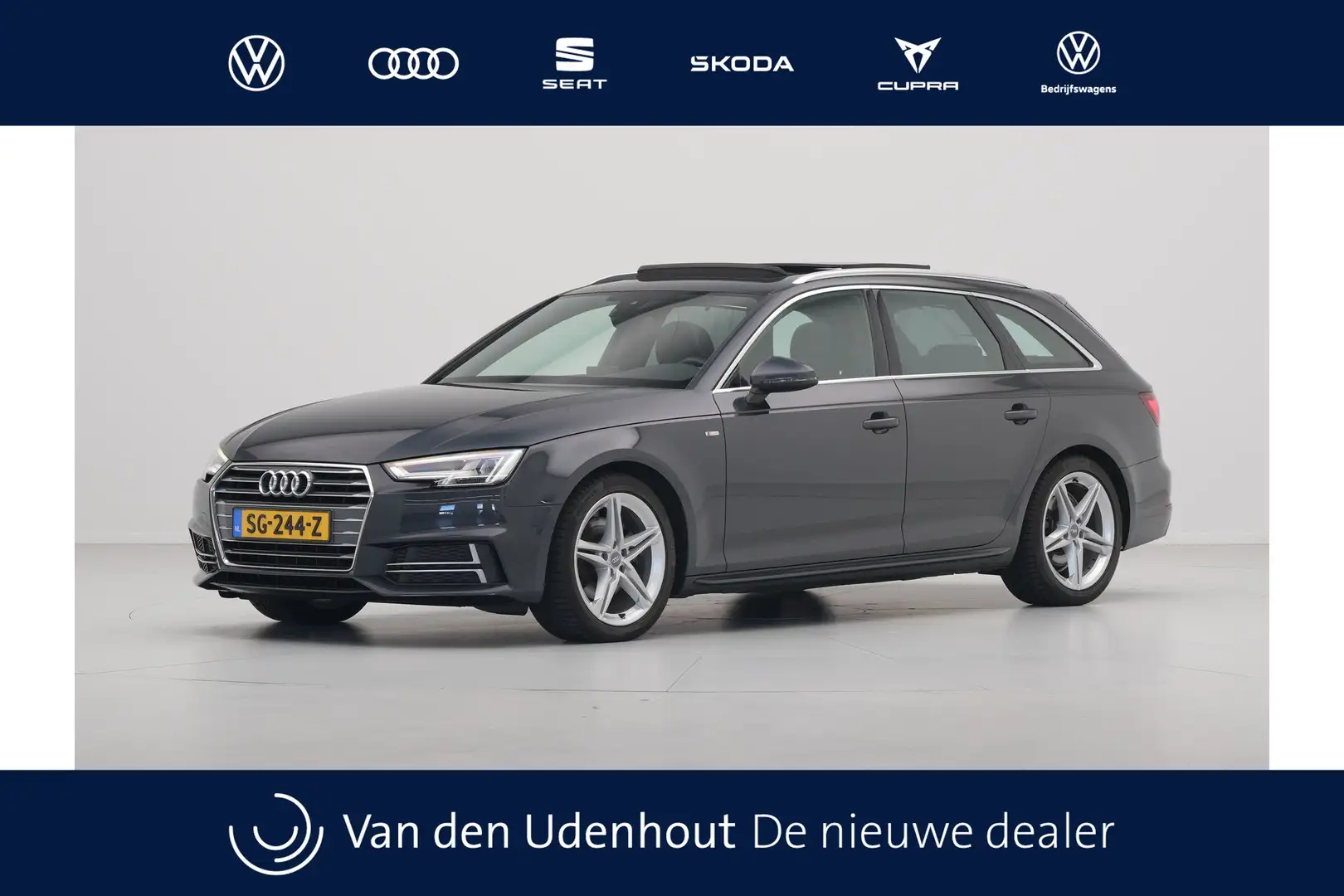 Audi A4 Avant 1.4 TFSI Sport S line edition Panorama Navig Gris - 1