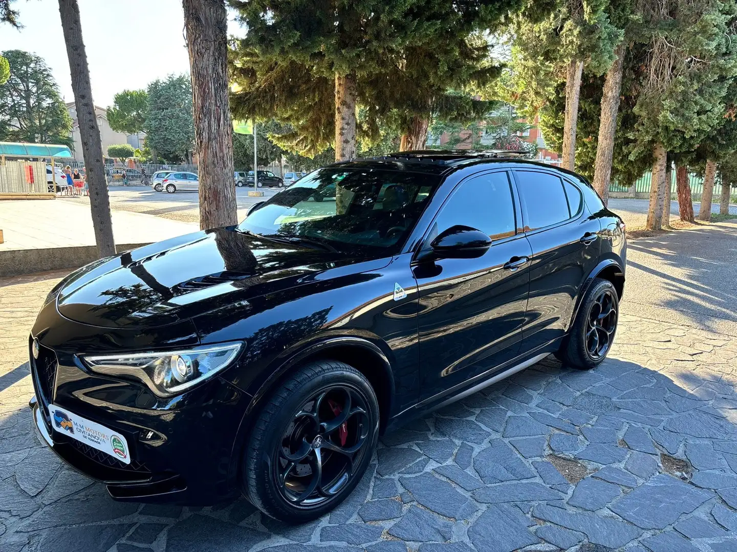 Alfa Romeo Stelvio 2.9 bi-t V6 Quadrifoglio Q4 510cv auto my19 Nero - 1