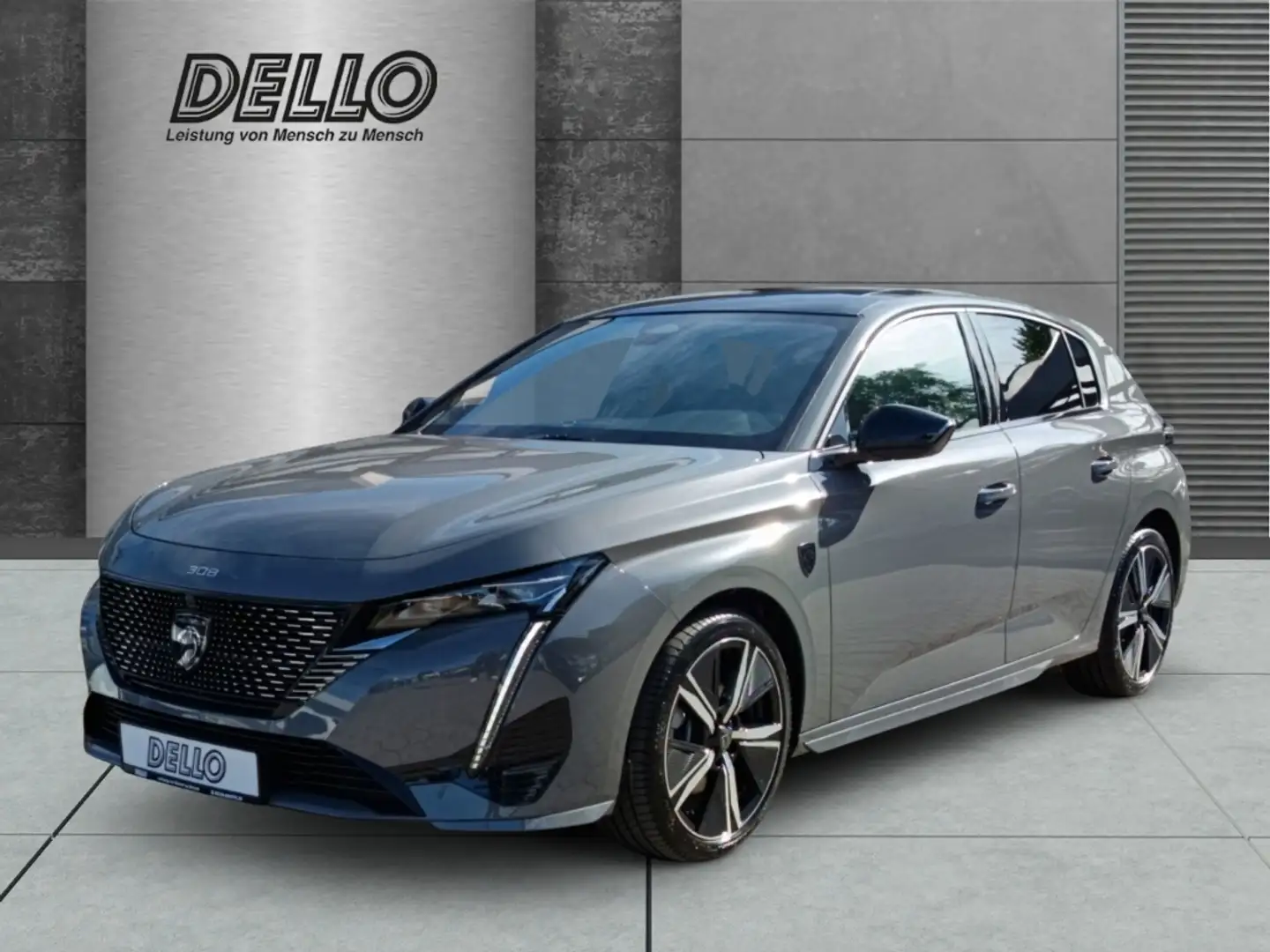 Peugeot 308 GT Hybrid 6-AT Surrounding-Plus Premium-Paket AHK- Grau - 1