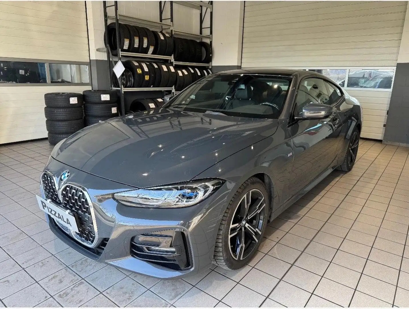 BMW 420 d 48V xDrive Coupé Msport Gris - 1