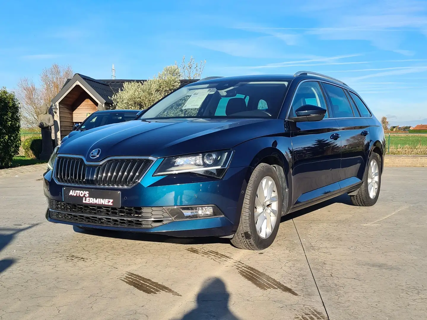 Skoda Superb Superb Combi 1.6 TDI DSG Style Groen - 2