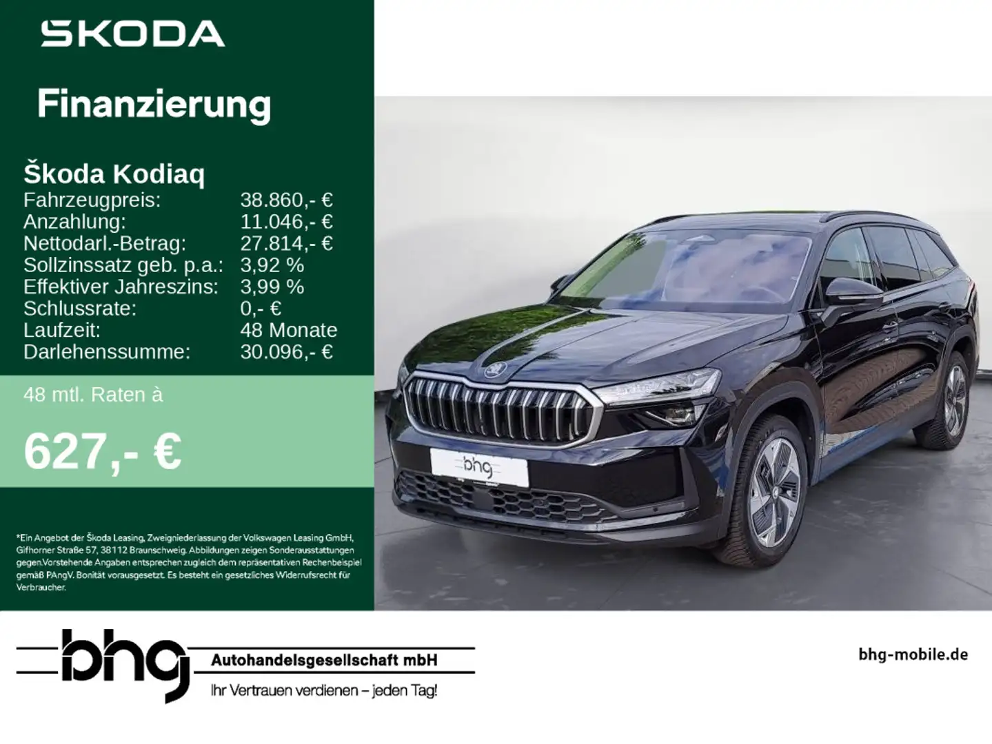 Skoda Kodiaq 1.5 TSI mHEV DSG Selection Schwarz - 1