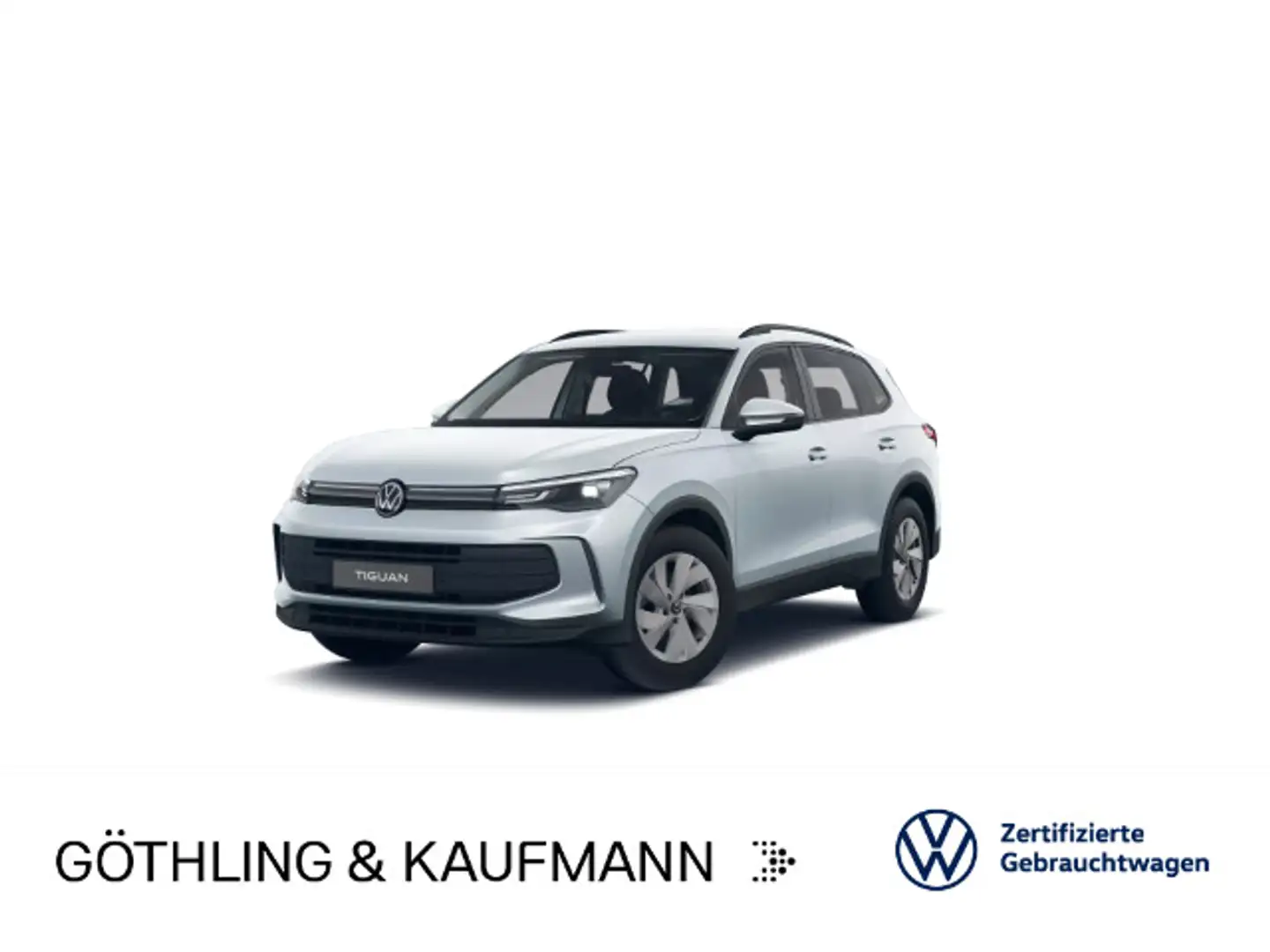 Volkswagen Tiguan 1.5 eTSI 96kW 7-Gang DSG*AHK*KAM*ASG*NAVI Silber - 1