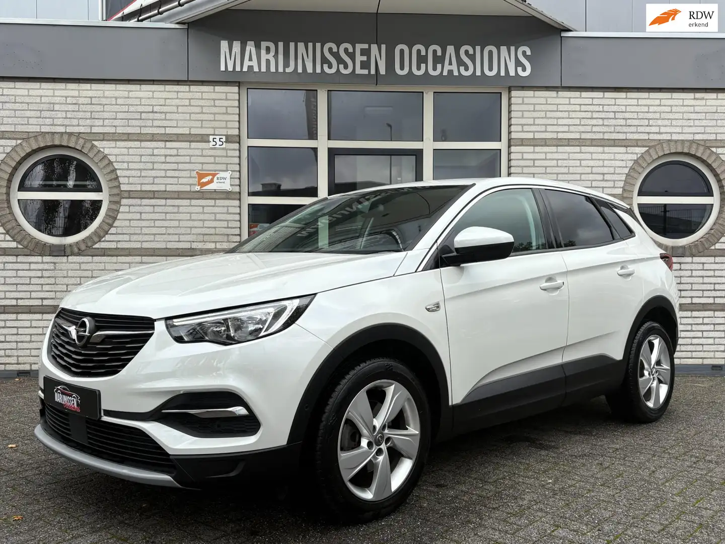 Opel Grandland X 1.6 Turbo Innovation |Navi,PDC,Stoelvw,Stuurvw| Weiß - 1
