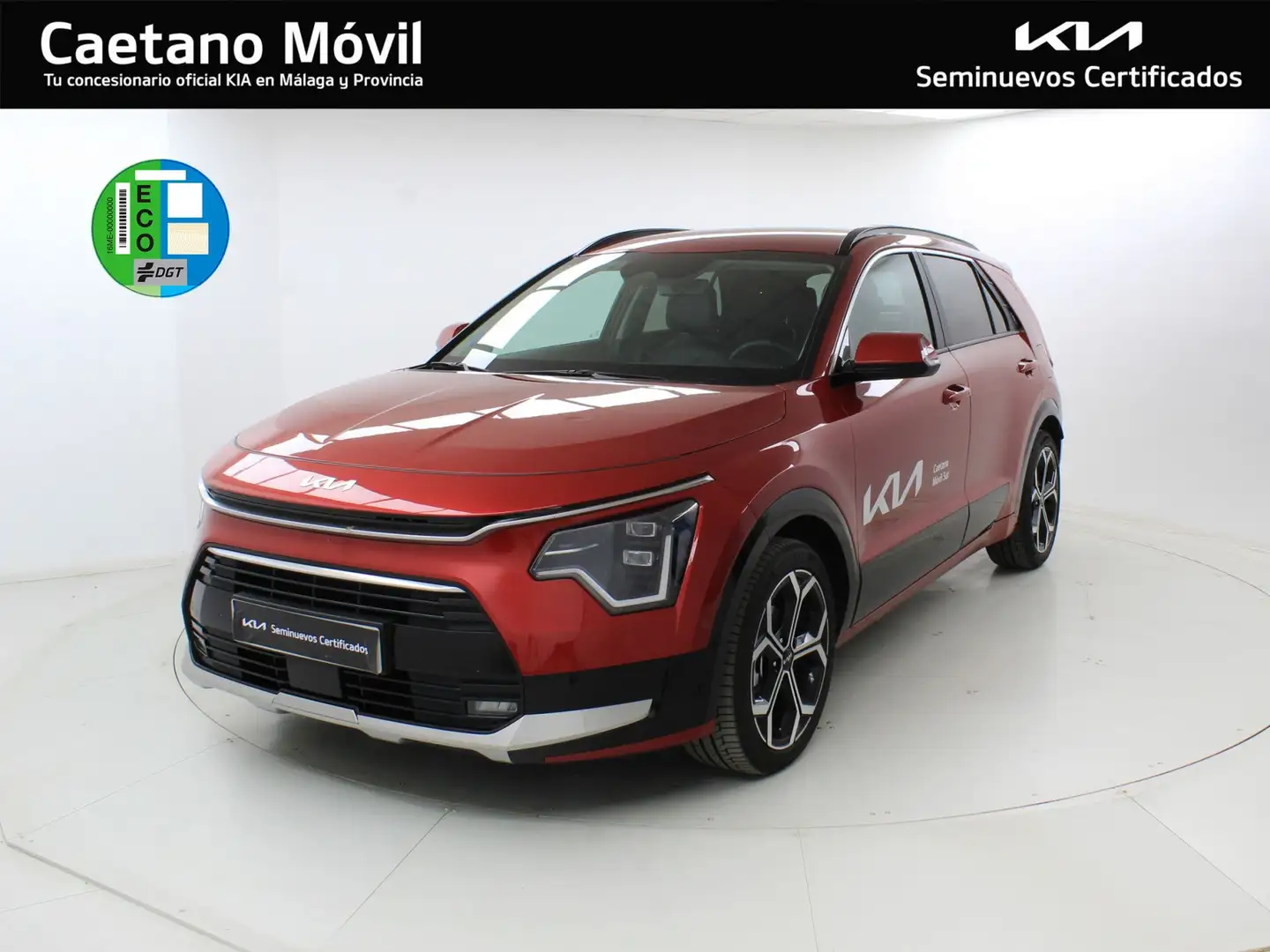 Kia Niro 1.6 GDi HEV 95kW (129CV) Emotion Rojo - 1