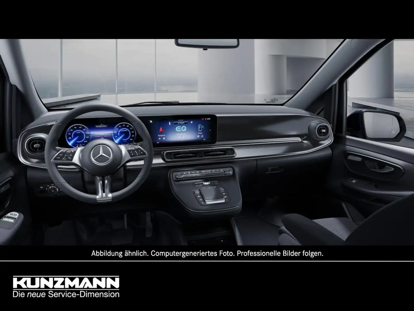 Mercedes-Benz EQV 300 Lang MBUX Navi Distronic Kamera Totwinkel Blauw - 2