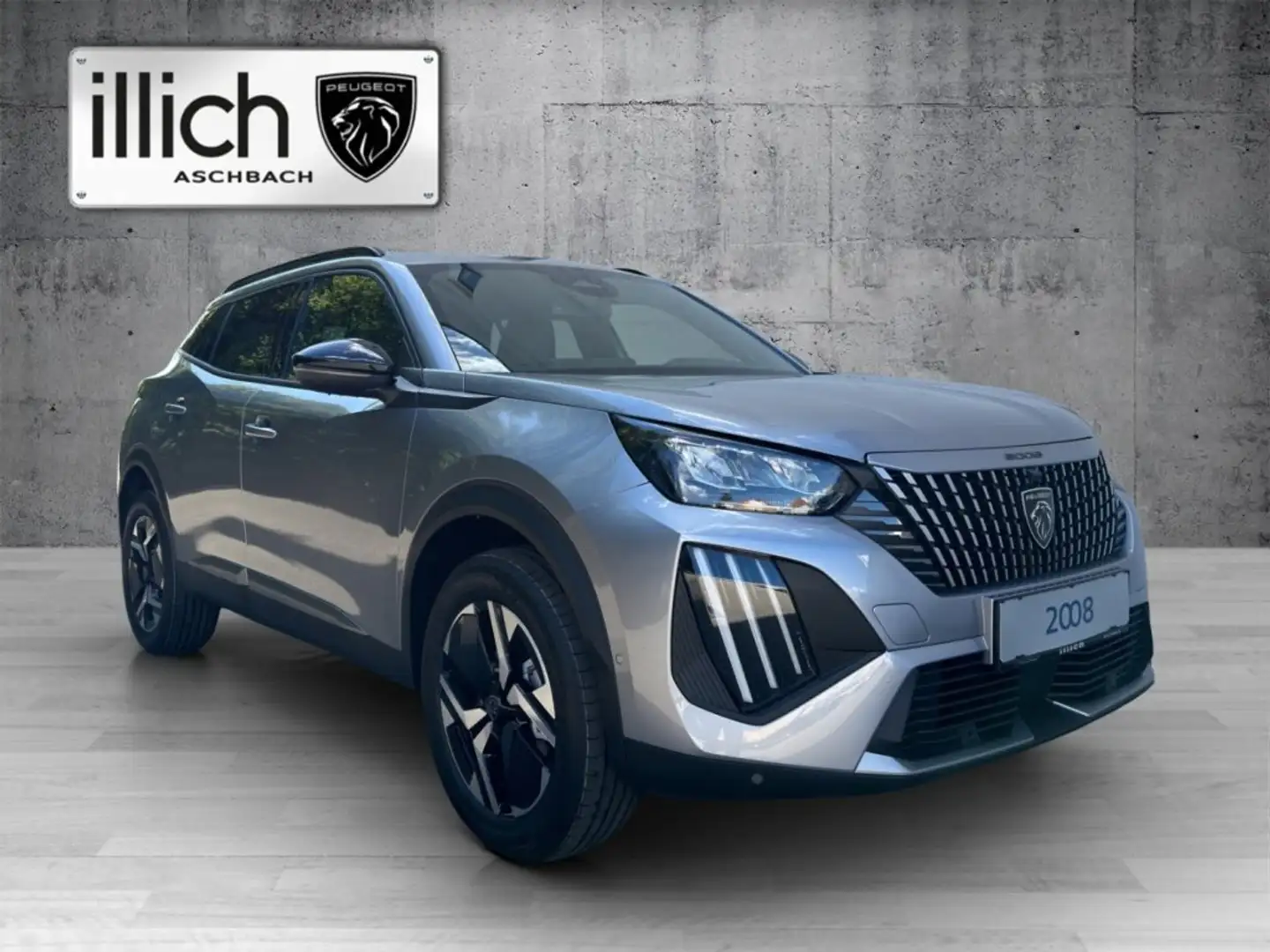 Peugeot 2008 ALLURE Turbo 100 6-Gang-Manuell Grau - 1