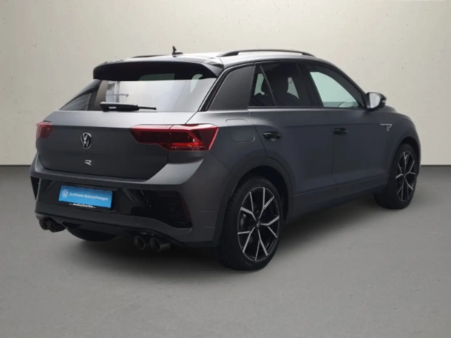 Volkswagen T-Roc R 4MOTION DSG AHK DCC Leder Pano Navi Matt Grau - 2