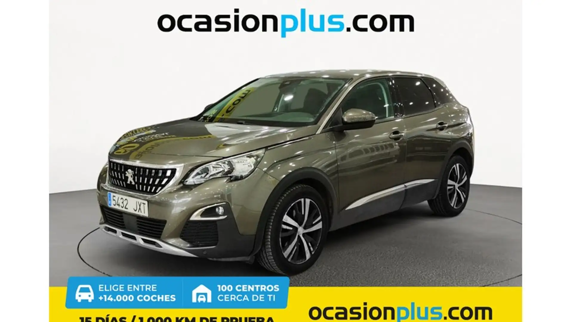 Peugeot 3008 1.6 BlueHDi Allure 120 Gris - 1