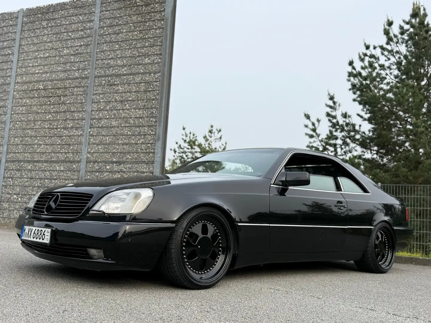 Mercedes-Benz 500 SEC Leder Schwarz - 1