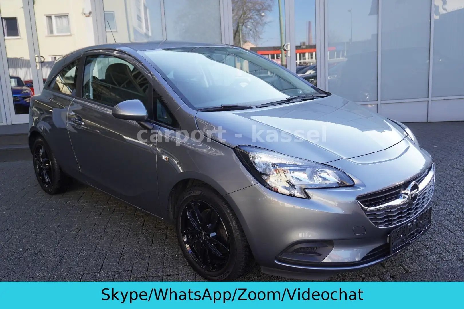Opel Corsa E Edition ecoFlex Gris - 1