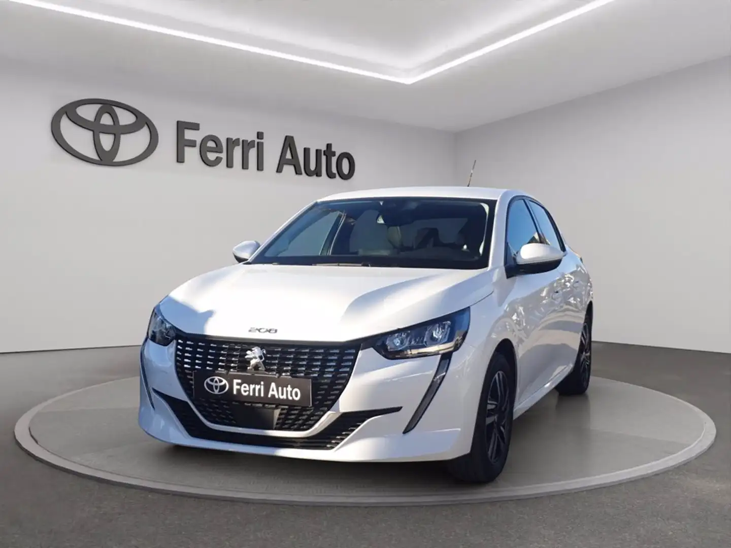 Peugeot 208 1.5 bluehdi allure pack s&s 100cv Blanc - 1