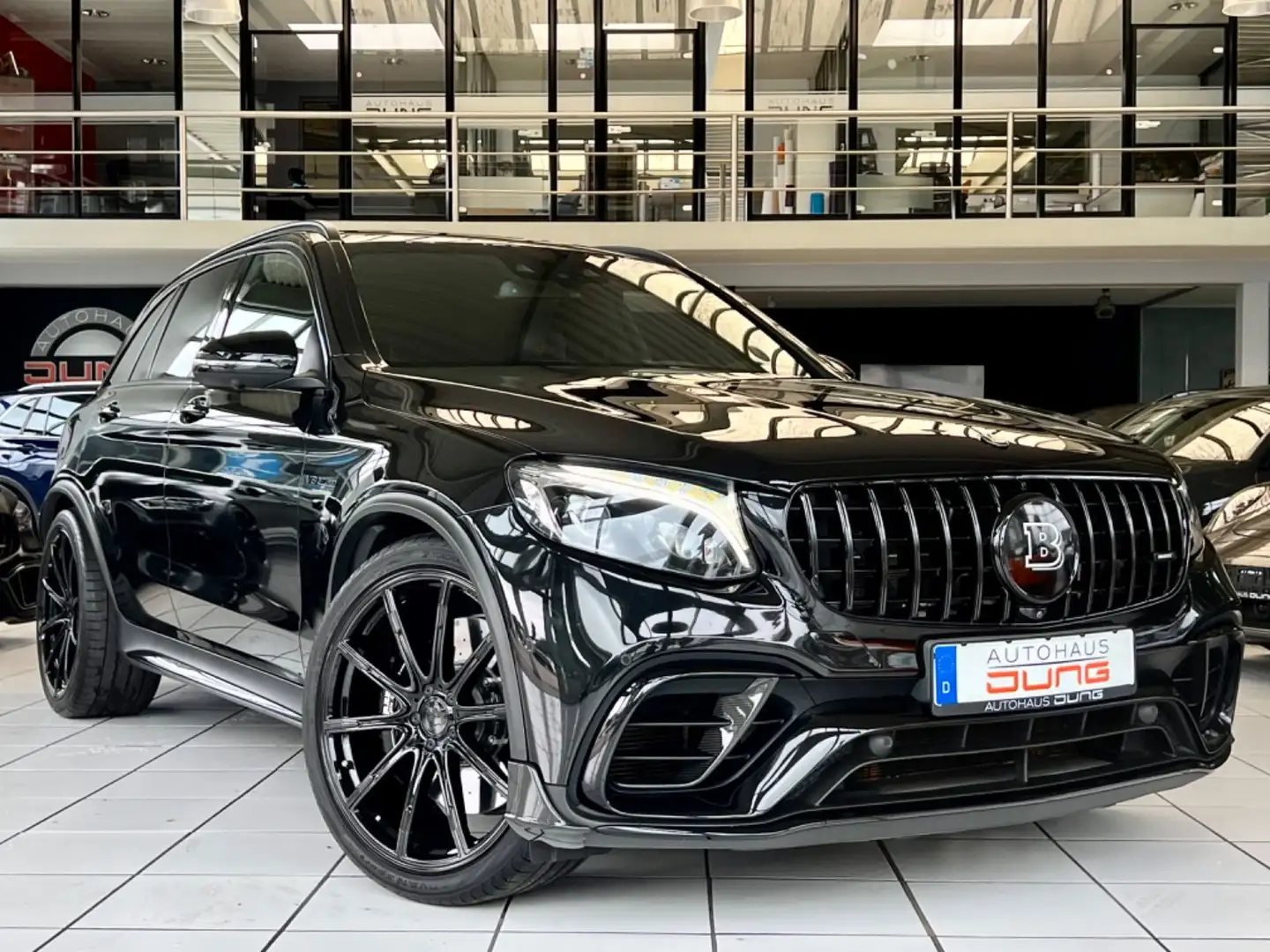 Mercedes-Benz GLC 63 AMG S Brabus B40- 600 Power*einzelstück Černá - 1