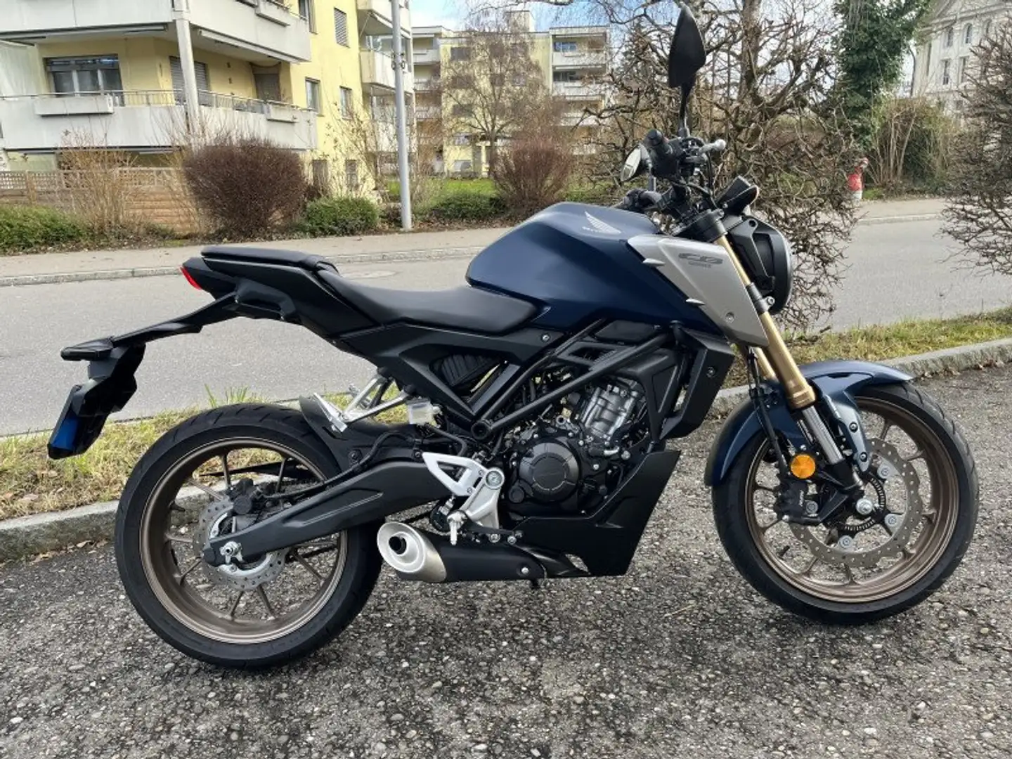 Honda CBR 125 Albastru - 1