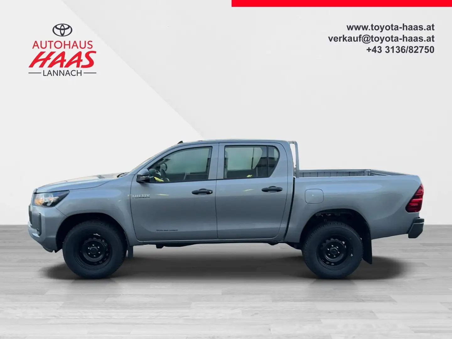 Toyota Hilux DK Country 4WD 2,4 D-4D Silber - 2