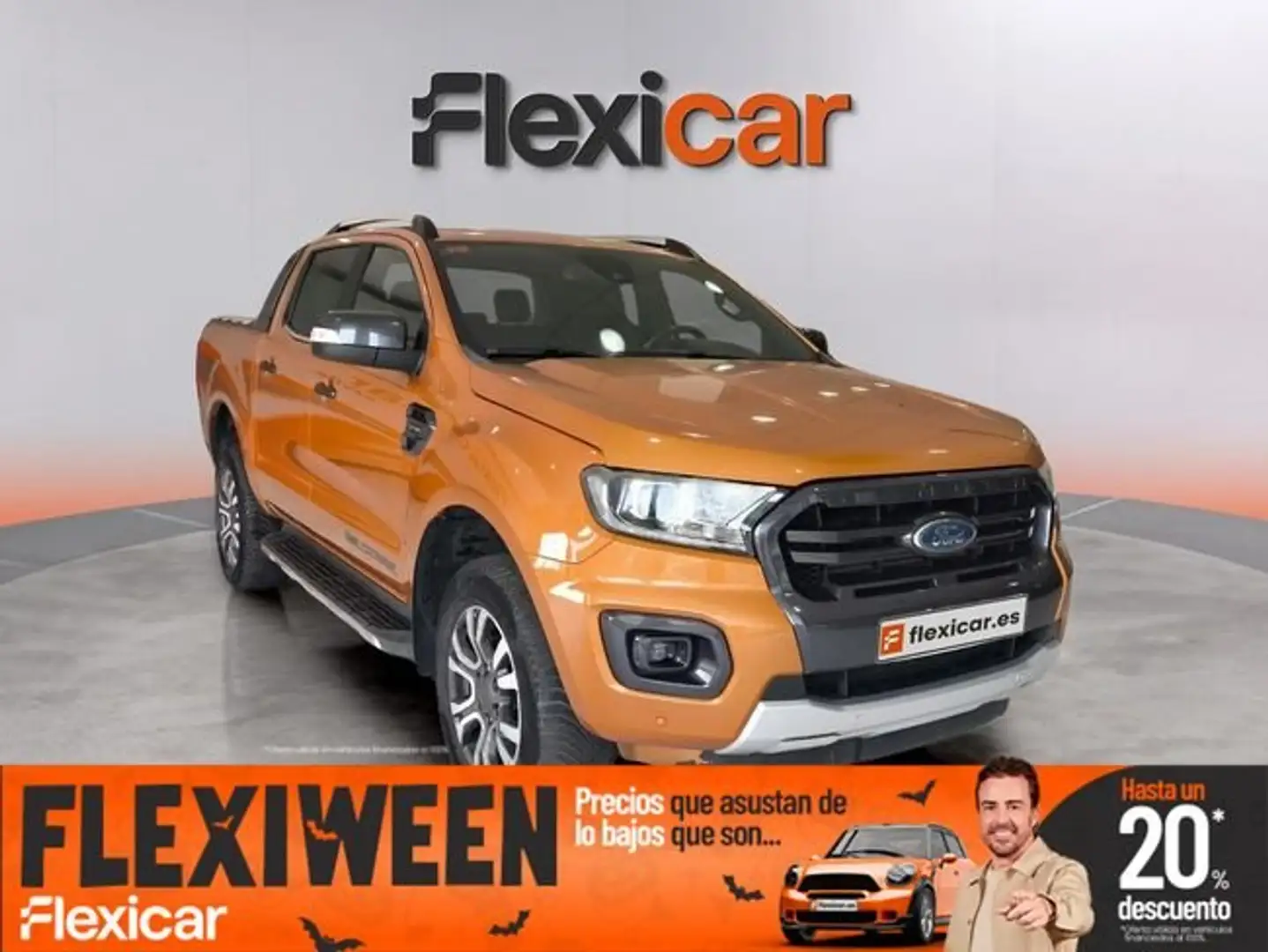 Ford Ranger 2.0 TDCi 157kW 4x4 Dob Cab Wildtrack S/S Naranja - 1