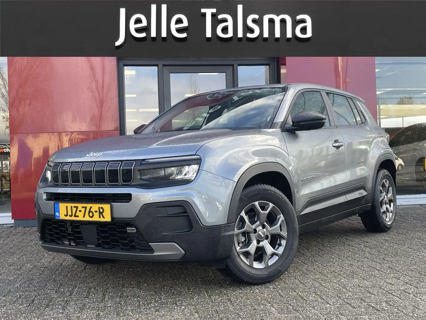 Jeep Avenger 1.2 Longitude | parkeersensoren rijdende auto niet Grijs - 1