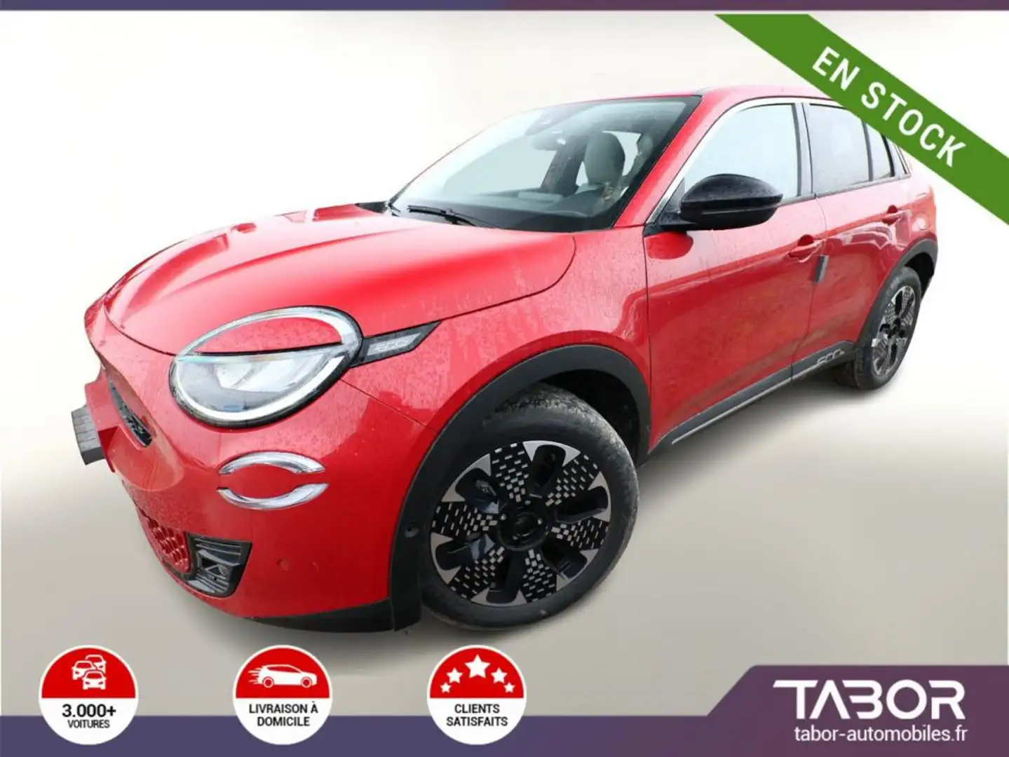 Fiat 600 1.2 100 DCT La Prima LED GPS Cam SHZ Czerwony - 1