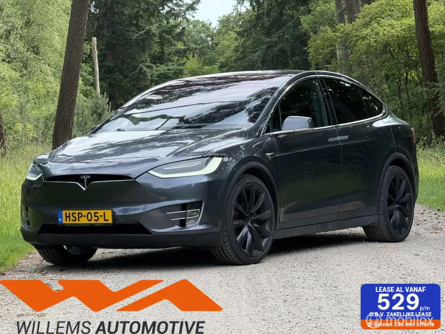 Tesla Model X 90D Base 7p Free Supercharge SC01 Gris - 1