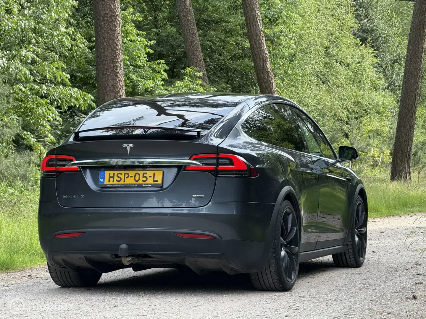 Tesla Model X 90D Base 7p Free Supercharge SC01 Gris - 2