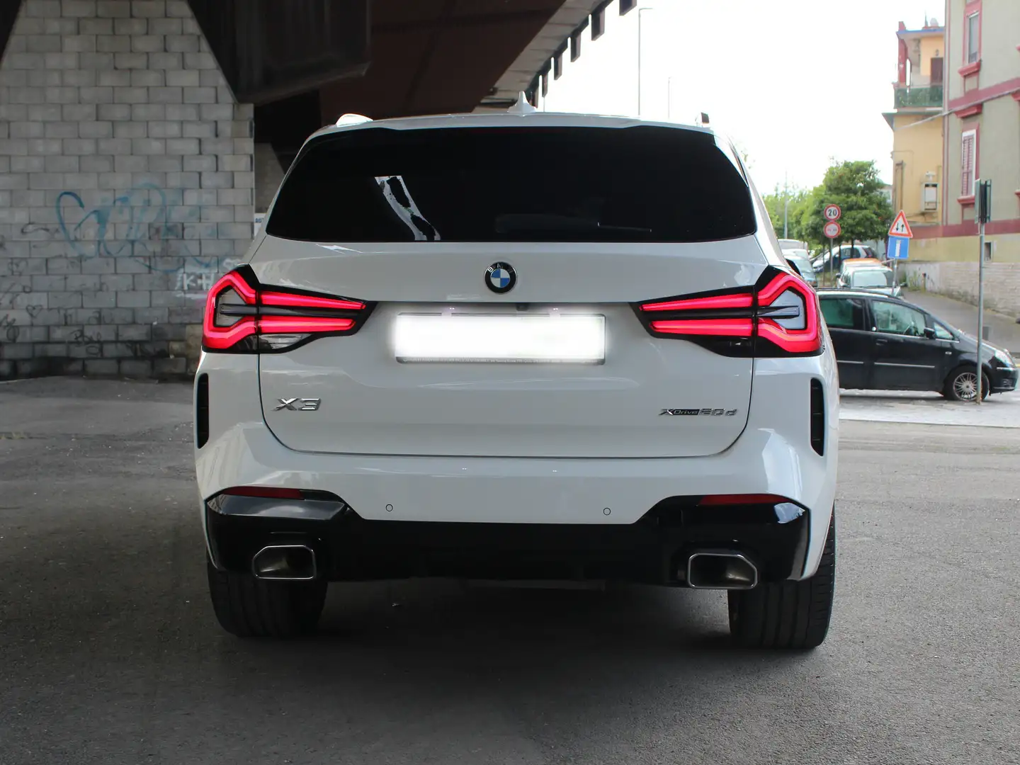 BMW X3 2.0 X Drive M Sport Blanc - 2