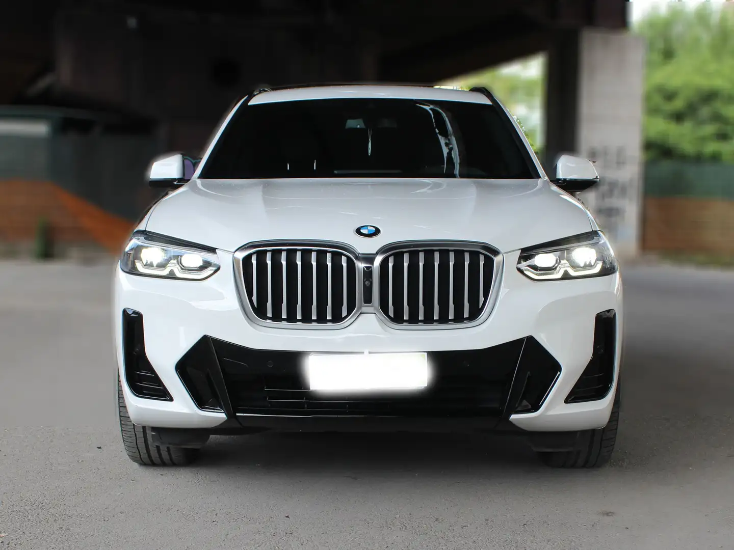 BMW X3 2.0 X Drive M Sport Blanc - 1