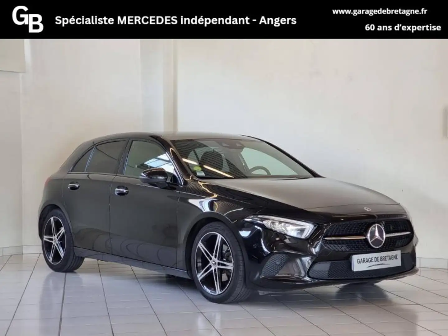 Mercedes-Benz A 180 180 d 116ch Progressive Line 7G-DCT Zwart - 1