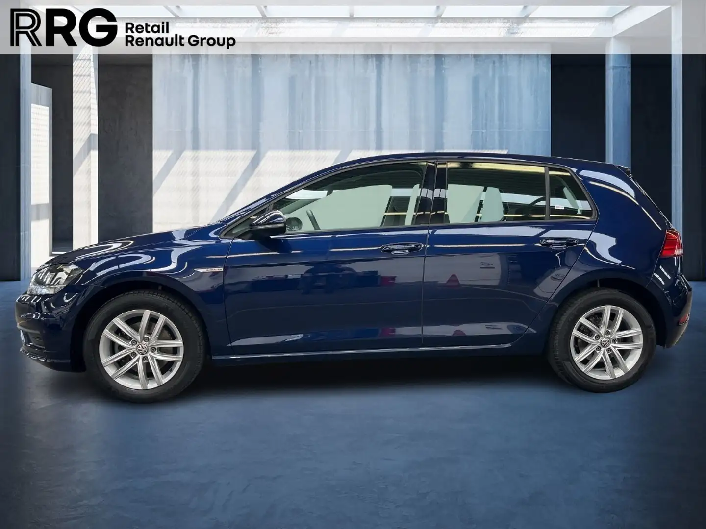 Volkswagen Golf VII 1.5 TGI BlueMotion TRENDLINE CNG Azul - 2