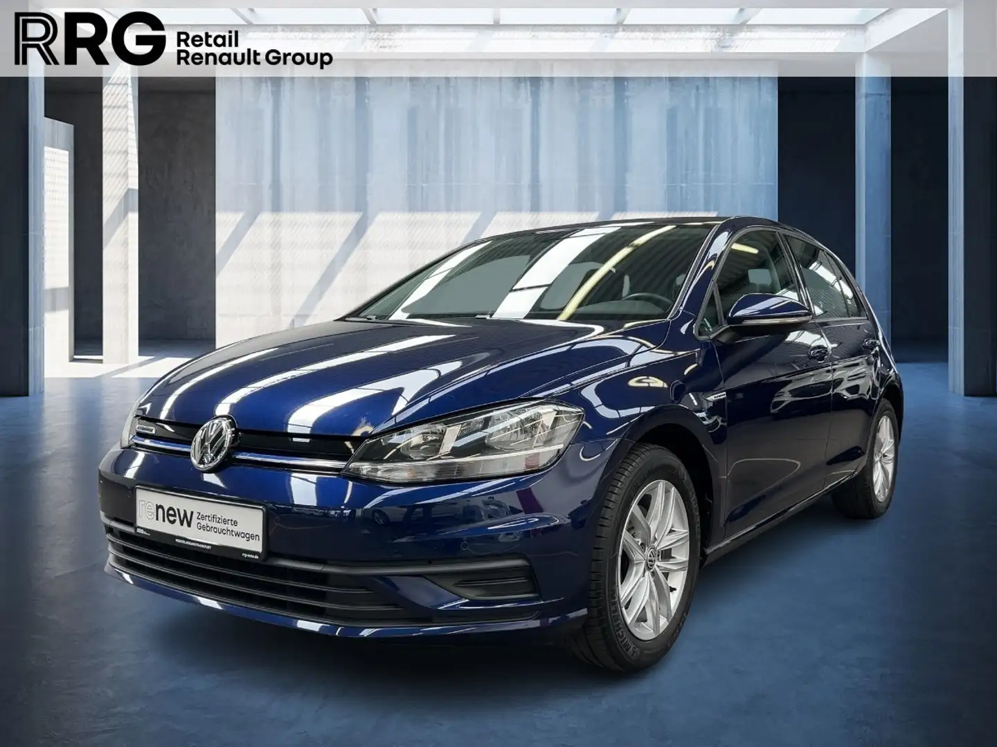 Volkswagen Golf VII 1.5 TGI BlueMotion TRENDLINE CNG Azul - 1
