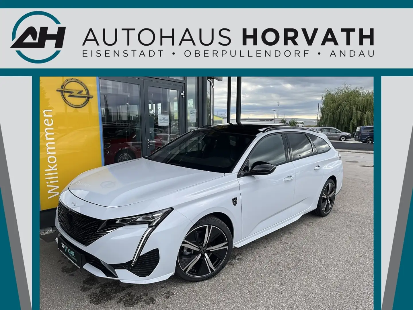 Peugeot 308 SW BlueHDi 130 EAT8 GT!MATRIXLED,NAVI,KAMERA,FO... Blanc - 1