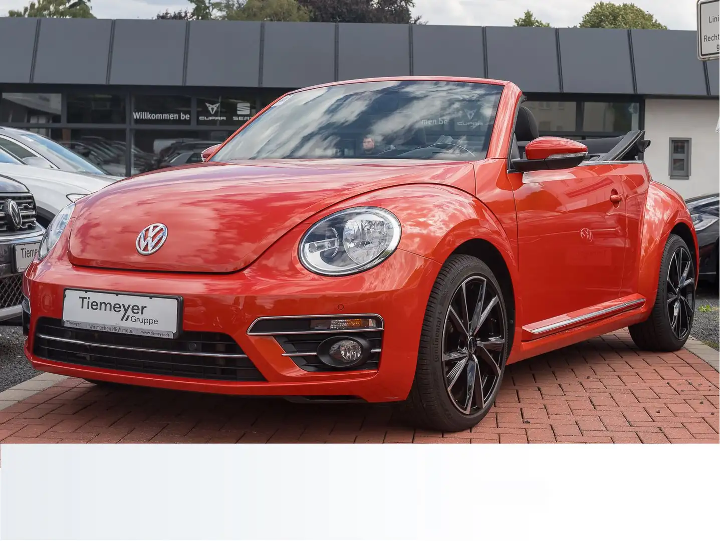 Volkswagen Beetle Cabrio 1.2 TSI DESIGN NAVI SITZH PDC+ LM1 Orange - 2