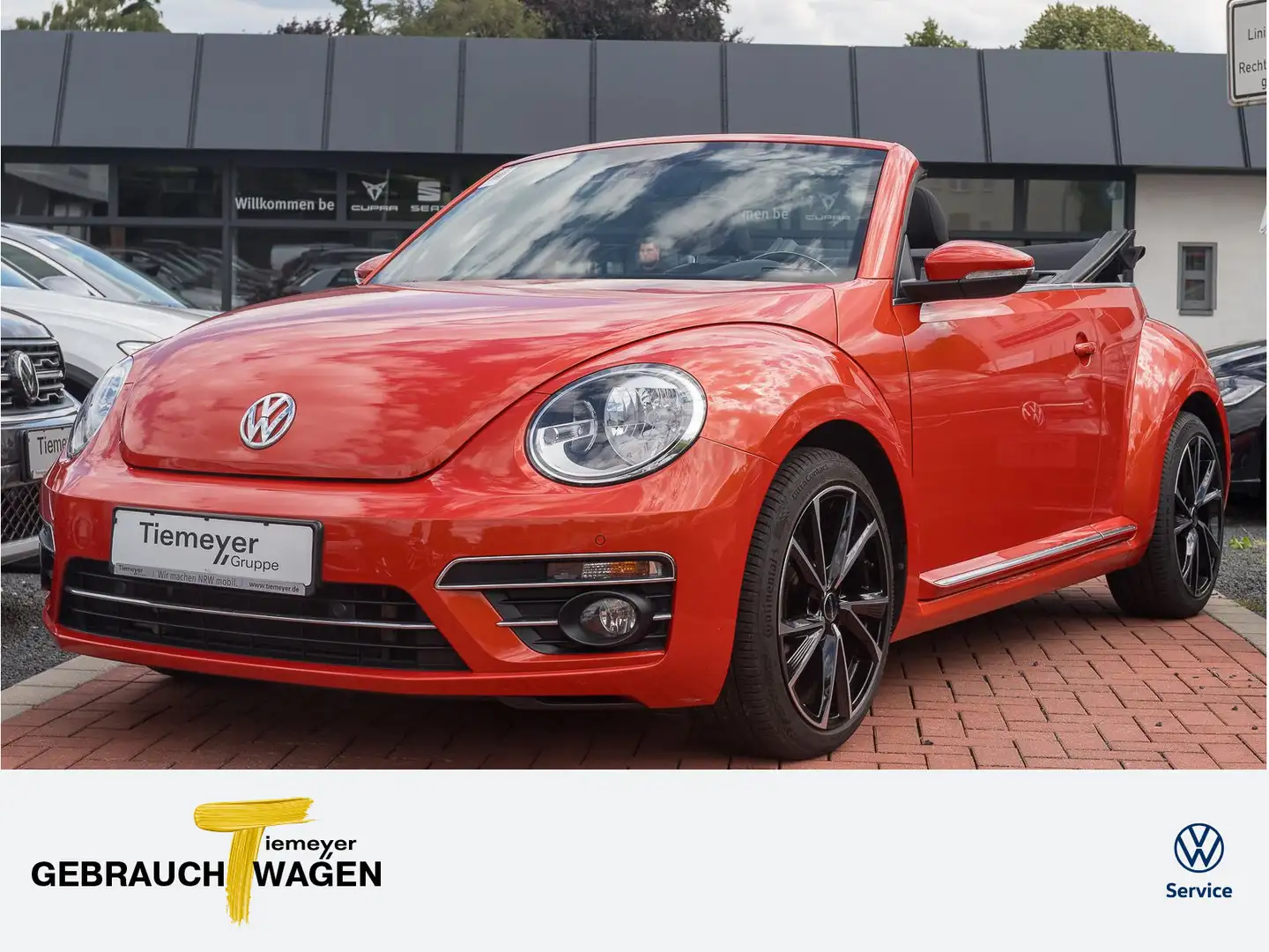 Volkswagen Beetle Cabrio 1.2 TSI DESIGN NAVI SITZH PDC+ LM1 Orange - 1