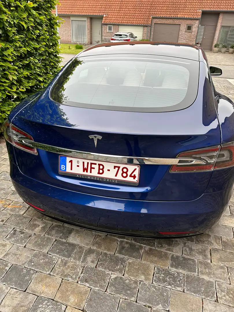 Tesla Model S Model S 100D Allradantrieb Performance Blauw - 2