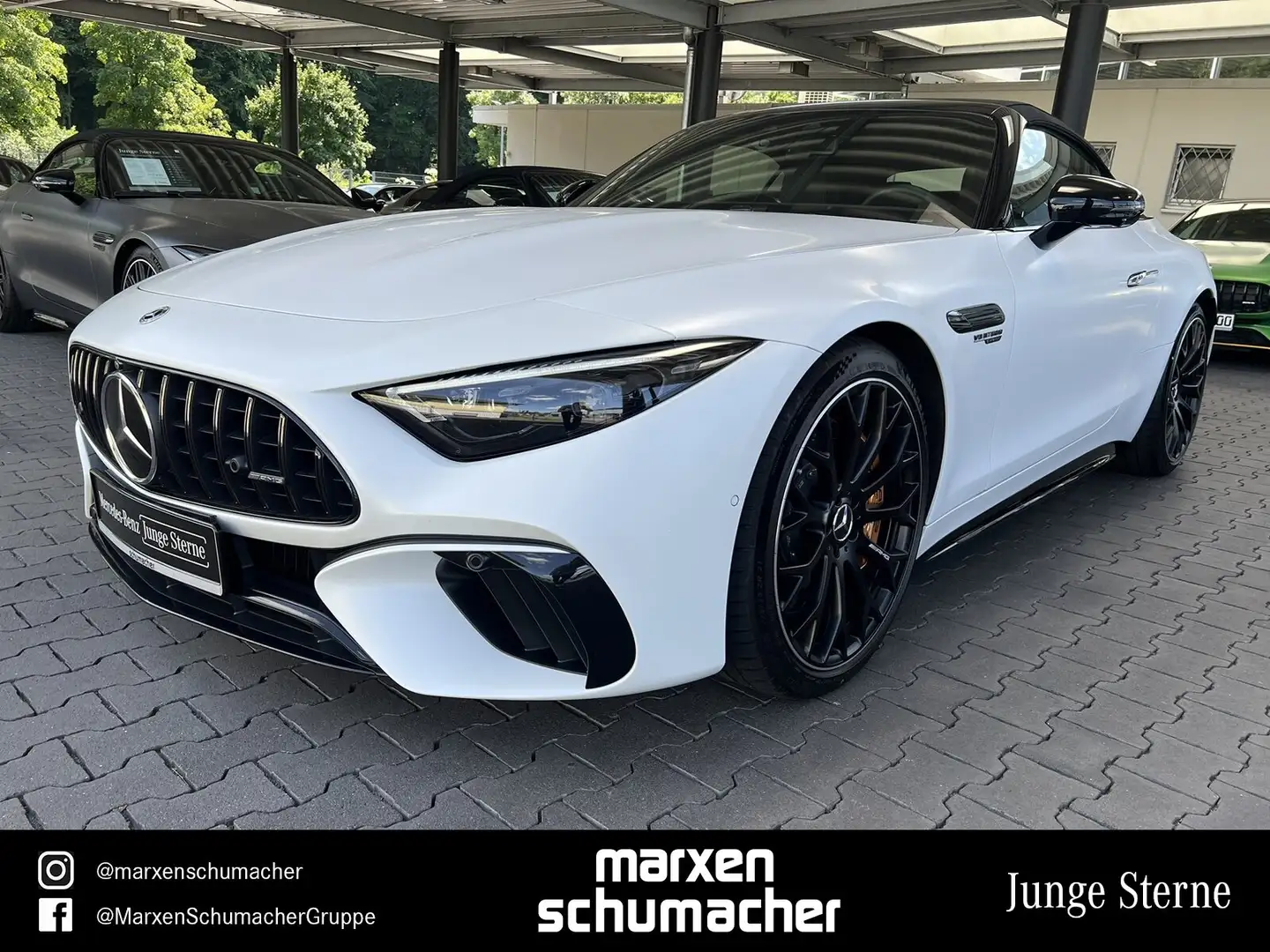 Mercedes-Benz SL 63 AMG AMG SL 63 4M+ Keramik+Massage+Night2+Magno+HuD Weiß - 1